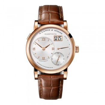 Replik Uhr A. Lange & Söhne Lange 1 Gangreserve 18 Karat Roségold Leder Herrenuhr 191.032