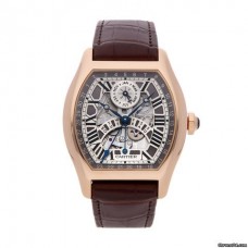 Replik uhr Cartier Pre-Owned Cartier Tortue XL Model Ewiger Kalender W1580003