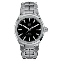 Replik Uhr TAG Heuer WBC2110.BA0603 Link Calibre 5 Automatik schwarzes Zifferblatt Herrenuhr