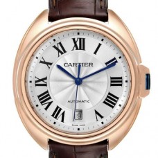 Replik Uhr Cartier Cle 18 Karat Roségold Automatik Herrenuhr WGCL0004