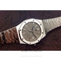 Replik-Uhr Audemars Piguet Royal Oak 15400 Rostfreier Stahl GroBes Zifferblatt