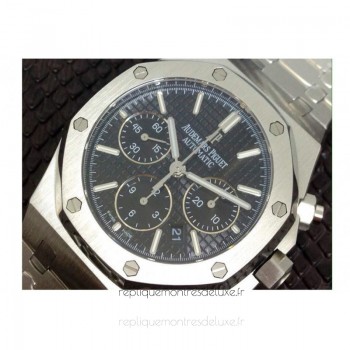 Replik-Uhr Audemars Piguet Royal Oak 26320 Rostfreier Stahl Schwarzes Zifferblatt