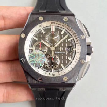 Replika Audemars Piguet Royal Oak Offshore 26405CE.OO.A002CA.01 Ceramic GroBes Zifferblatt 