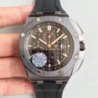 Replik-Uhr Audemars Piguet Royal Oak Offshore 26405CE.OO.A002CA.02 Ceramic Schwarzes Zifferblatt 