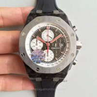 Replika Audemars Piguet Royal Oak Offshore Jarno Trulli 26202AU.OO.D002CA.01 Forged Carbon GroBes Zifferblatt 