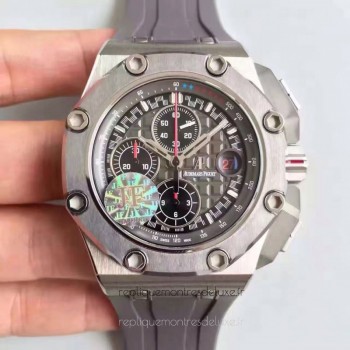 Replik-Uhr Audemars Piguet Royal Oak Offshore Michael Schumacher 26568IM.OO.A004CA.01 Titanium Anthrazitfarbenes Zifferblatt 