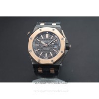 Replik-Uhr Audemars Piguet Royal Oak Offshore QEII Cup 2014 15709TR.OO.A005CR.01 Diver Titanium GroBes Zifferblatt 