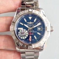 Replika Breitling Avenger II GMT Blauer Edelstahl Display A3239011-C872SS