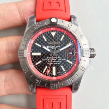 Replika Breitling Avenger II GMT Edelstahl Carbonfaser wählen A3239011/BC35/433X/A20BA.1