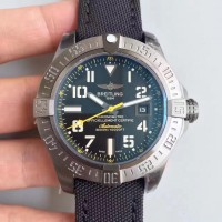 Replika Breitling Avenger II Seawolf A1733110/BC30/435X/A20BASA.1 Schwarze Dusche in Edelstahl