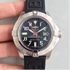 Replika Breitling Avenger II Seawolf A1733110/F563/153S/A20DSA.2 Schwarze Dusche in Edelstahl