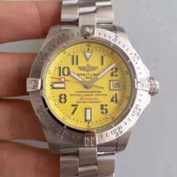 Replika Breitling Avenger II Seawolf Yellow Stainless Steel Shower A1733110/I519/169A