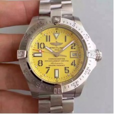 Replika Breitling Avenger II Seawolf Yellow Stainless Steel Shower A1733110/I519/169A