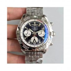 Replika Breitling Chronomat 44 Black Dial in Edelstahl AB011012/B967/375A