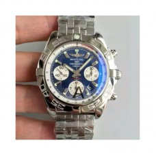 Replika Breitling Chronomat 44 AB011012/C788/375A blauer Edelstahldisplay