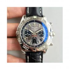 Replika Breitling Chronomat 44 AB011012/F546/435X/A20BA.1 Anthracetische Stahlanzeige