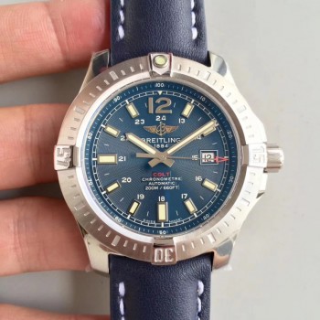 Replika Breitling Colt Automatic 44MM A7438811/C907-105X blau Display in Edelstahl