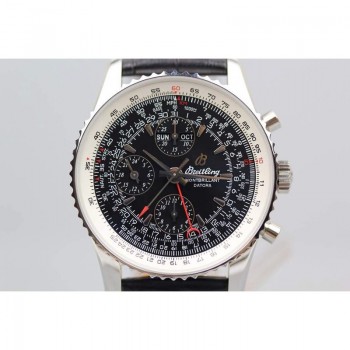 Replika Breitling Datora Montbrillant Perpetual Calendar Timer Black Shower