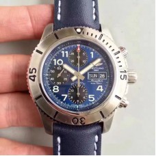 Replika Breitling Superocean Chronograph Steelfish A13341C3/C893/227X/A20BASA.1 Blaue Dusche in Edelstahl