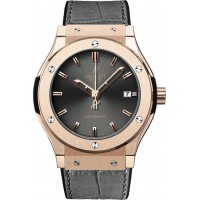 Replika Uhr Hublot Classic Fusion King Gold Racing Grau 38mm 565.OX.7080.LR