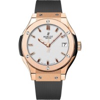 Replika Uhr Hublot Classic Fusion King Gold Opalin 33mm 581.OX.2610.RX