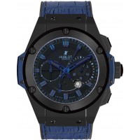 Replica Uhren Hublot Classic Fusion Chronograph All Black Blue 521.CI.1190.GR.ABB12