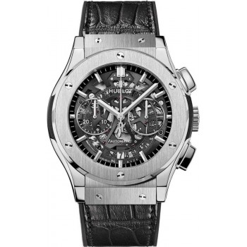 Replika Uhr Hublot Classic Fusion Aero Chronograph Titan 45mm 525.NX.0170.LR