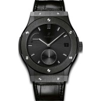 Replica Uhren Hublot Classic Fusion Gangreserve Schwarz 516.CM.1440.LR