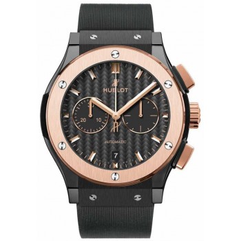 Replik-Uhr Hublot Classic Fusion Chronograph Keramik Gold 541.CO.1781.RX