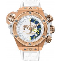 Replika Uhr Hublot King Power Oceanographic 1000 King Gold Weiß 48mm 732.OE.2180.RW