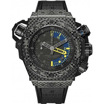 Replik-Uhr Hublot King Power Oceanographic 1000 Carbon 48mm 732.QX.1140.RX