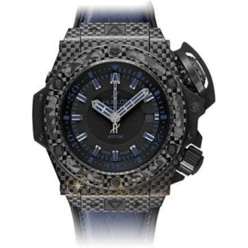 Replica Uhren Hublot King Power Oceanographic 4000 All Black Blue 48mm 731.QX.1190.GR.ABB12