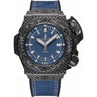 Replika Uhr Hublot King Power Oceanographic 4000 Carbon Denim 48mm 731.QX.5190.GR