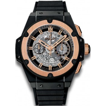 Replik-Uhr Hublot King Power Unico Ceramic King Gold 701.CO.0180.RX