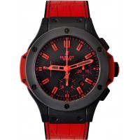 Replik-Uhr Hublot Big Bang Ganz Schwarz Rot 301.C1.1130.GR.ABR10