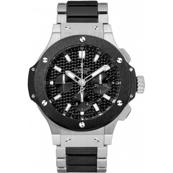 Replik-Uhr Hublot Big Bang Stahl Keramik Armband 44mm 301.SM.1770.SM