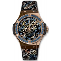 Replik-Uhr Hublot Big Bang Broderie Sugar Skull Gold 343.PS.6599.NR.1201