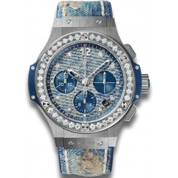 Replica Uhren Hublot Big Bang Jeans Steel Diamonds 341.SL.2770.NR.1204.JEANS