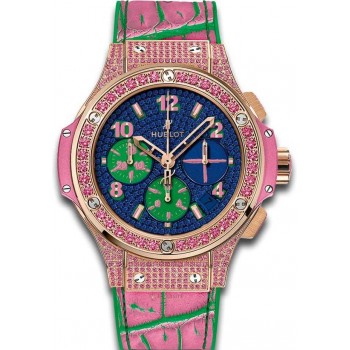 Replik-Uhr Hublot Big Bang Pop Art Roségold Schmuck 341.PP.9089.LR.1633.POP15