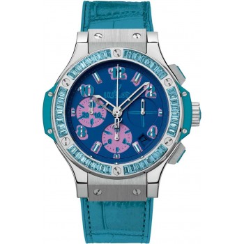 Replika Uhr Hublot Big Bang Pop Art Stahlblau 341.SL.5199.LR.1907.POP14