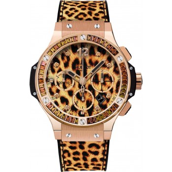 Replik-Uhr Hublot Big Bang Gold Leopard 341.CP.7610.NR.1976