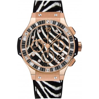 Replik-Uhr Hublot Big Bang Gold Zebra Bang 41mm 341.PX.7518.VR.1975