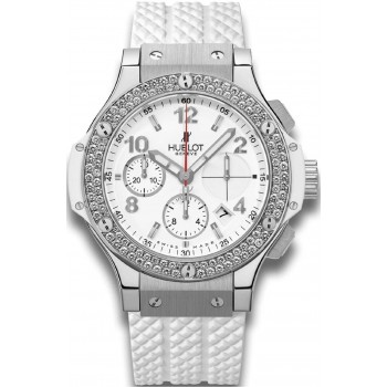 Replika Uhr Hublot Big Bang Steel White Diamonds 41mm 342.SE.230.RW.114