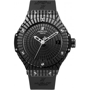 Replik-Uhr Hublot Big Bang Schwarzer Kaviar 346.CX.1800.BR