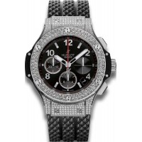 Replica Uhren Hublot Big Bang Steel Pave 342.SX.130.RX.174