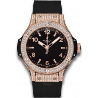 Replika Uhr Hublot Big Bang Gold Pave 38mm 361.PX.1280.RX.1704