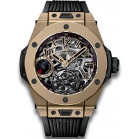 Replik-Uhr Hublot Big Bang Tourbillon Gangreserve 5 Tage Full Magic Gold 405.MX.0138.RX