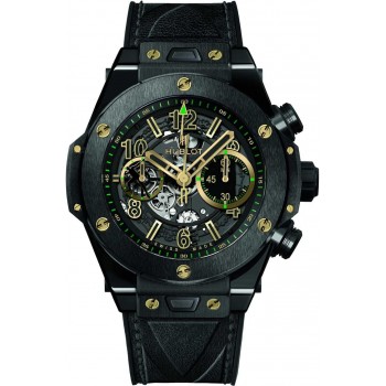 Replik-Uhr Hublot Big Bang Unico Usain Bolt Keramik Schwarz 411.CX.1189.VR.USB16