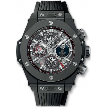 Replika Uhr Hublot Big Bang Unico Ewiger Kalender Black Magic 406.CI.0170.RX