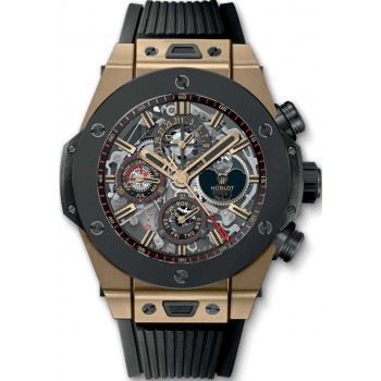 Replik-Uhr Hublot Big Bang Unico Ewiger Kalender Magic Gold Ceramic 406.MC.0138.RX